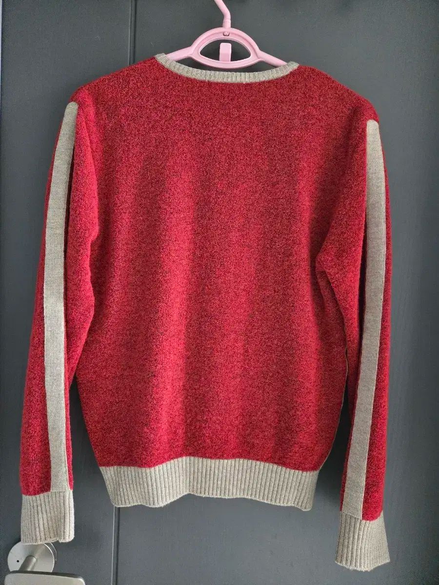 PING 핑 レディース レッド ハーフネック ウール ニット 95 状態