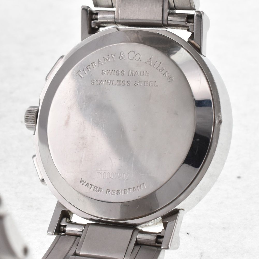 ティファニー TIFFANY&amp;Co. Z0007.32.10A91B00A アトラス クロノグラフ 9Pダイヤ クォーツ レディース 良品 保証書付き_938588 TIFFANY&Co.（ティファニー） △ TIFFANY&Co. Z0007.32.10A91B00A