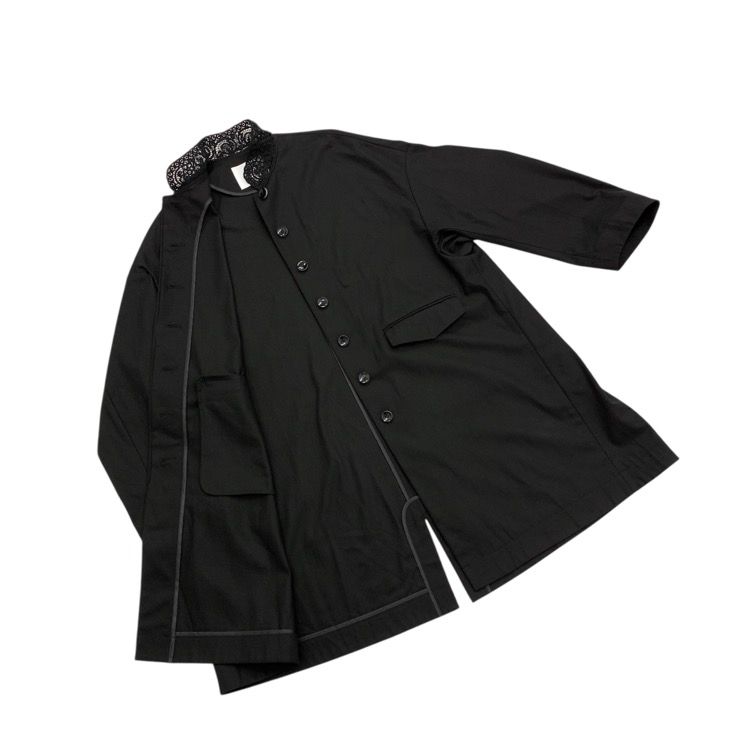 2024SS Mame Kurogouchi マメクロゴウチ Cording Embroidery Detail