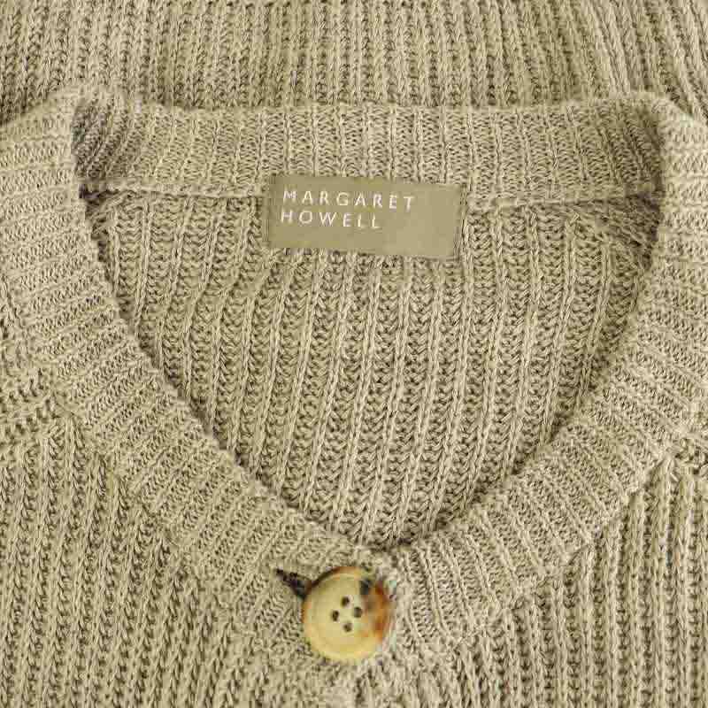 マーガレットハウエル MARGARET HOWELL カーディガン 長袖