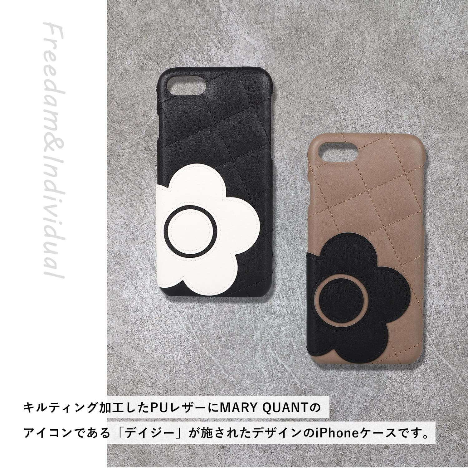 人気商品】MARY QUANT マリークヮント iPhone SE 8 7 6s ケース 可愛い