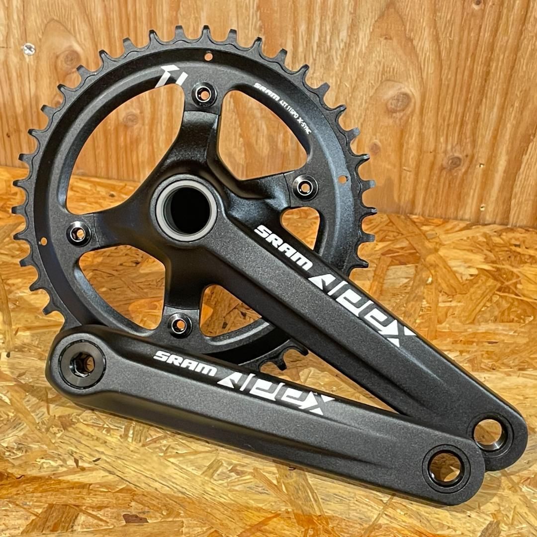 SRAM APEX1 GXP 172.5mm 42T クランクセット - www.stedile.com.br