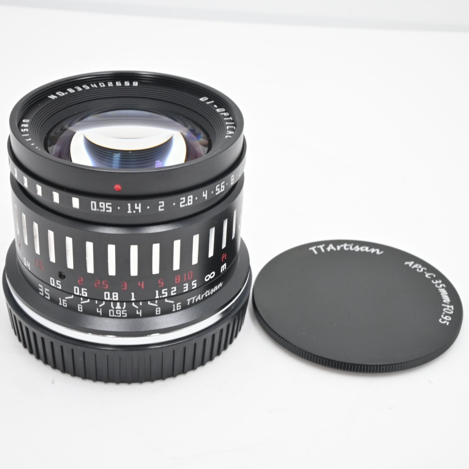 上品 TTArtisan 35mm F0.95 C Zマウント ニコンZ APS-C レンズ ブラック×シルバー