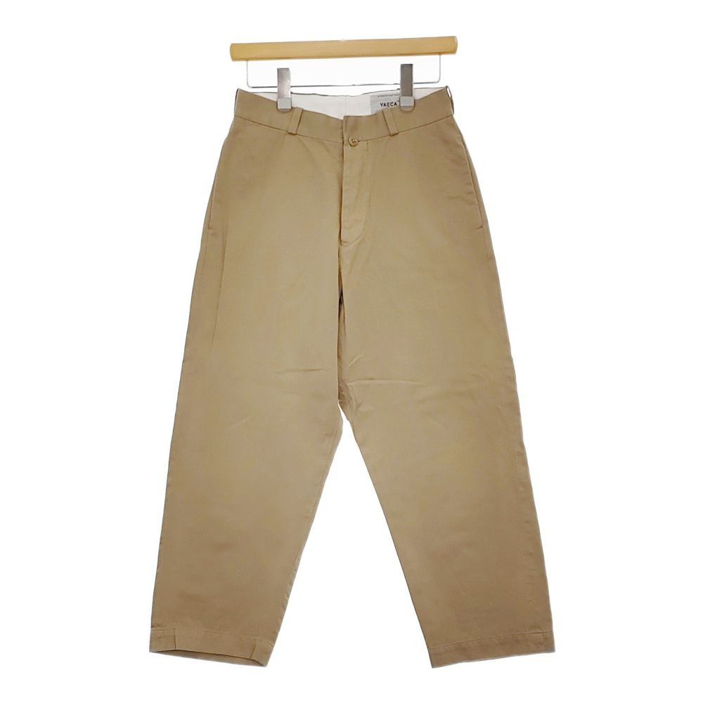 YAECA CHINO CLOTH PANTS WIDE STARIGHT 61651 チノワイド