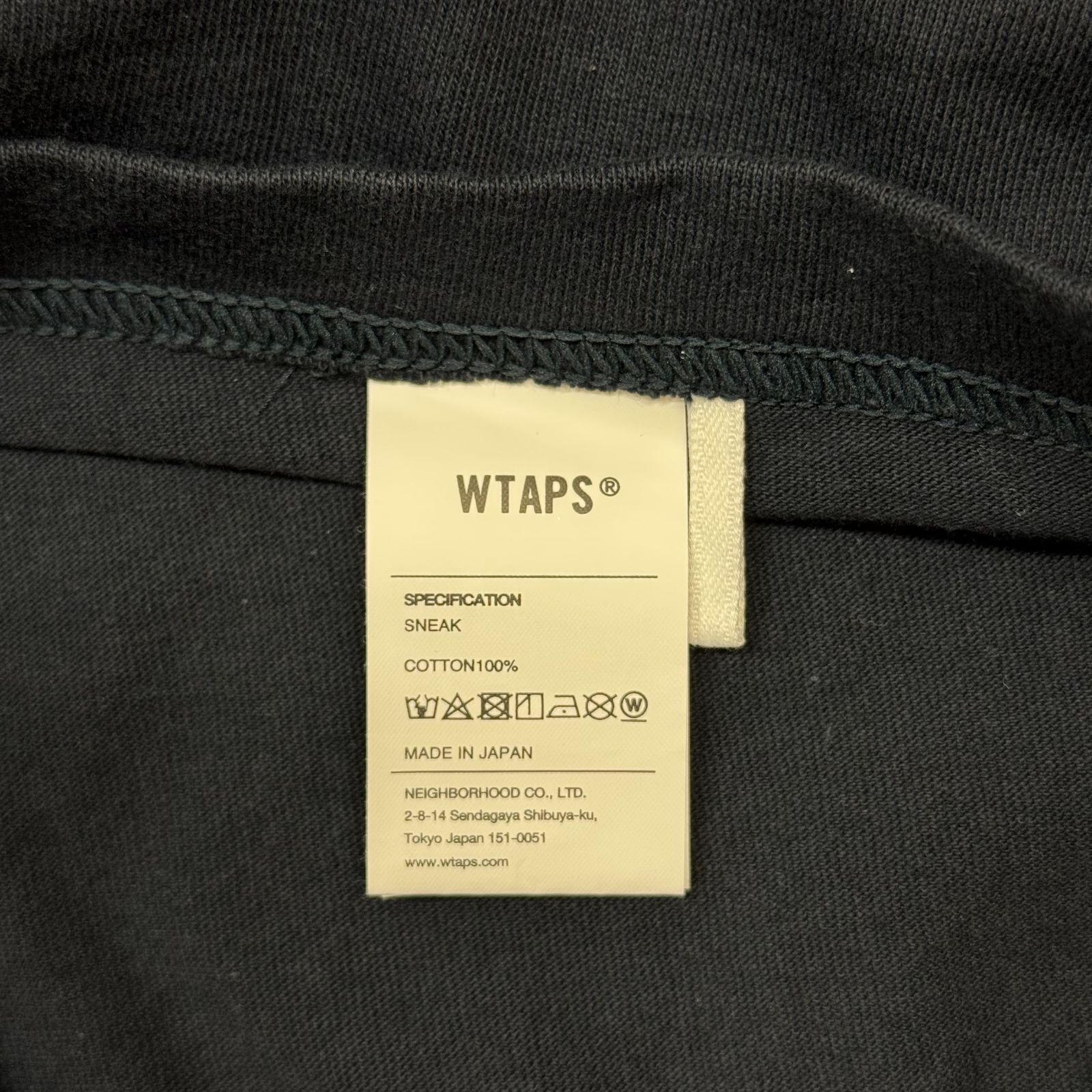 新品未使用　WTAPS 2025SS STM07S HG タップス Tシャツ　M WTAPS 25SS HG / SS / COTTON アーチロゴプリント Tシャツ