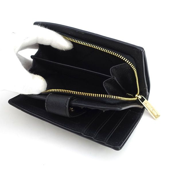 MICHAEL KORS / マイケルコース ◇二つ折り財布/ロゴ/レザー