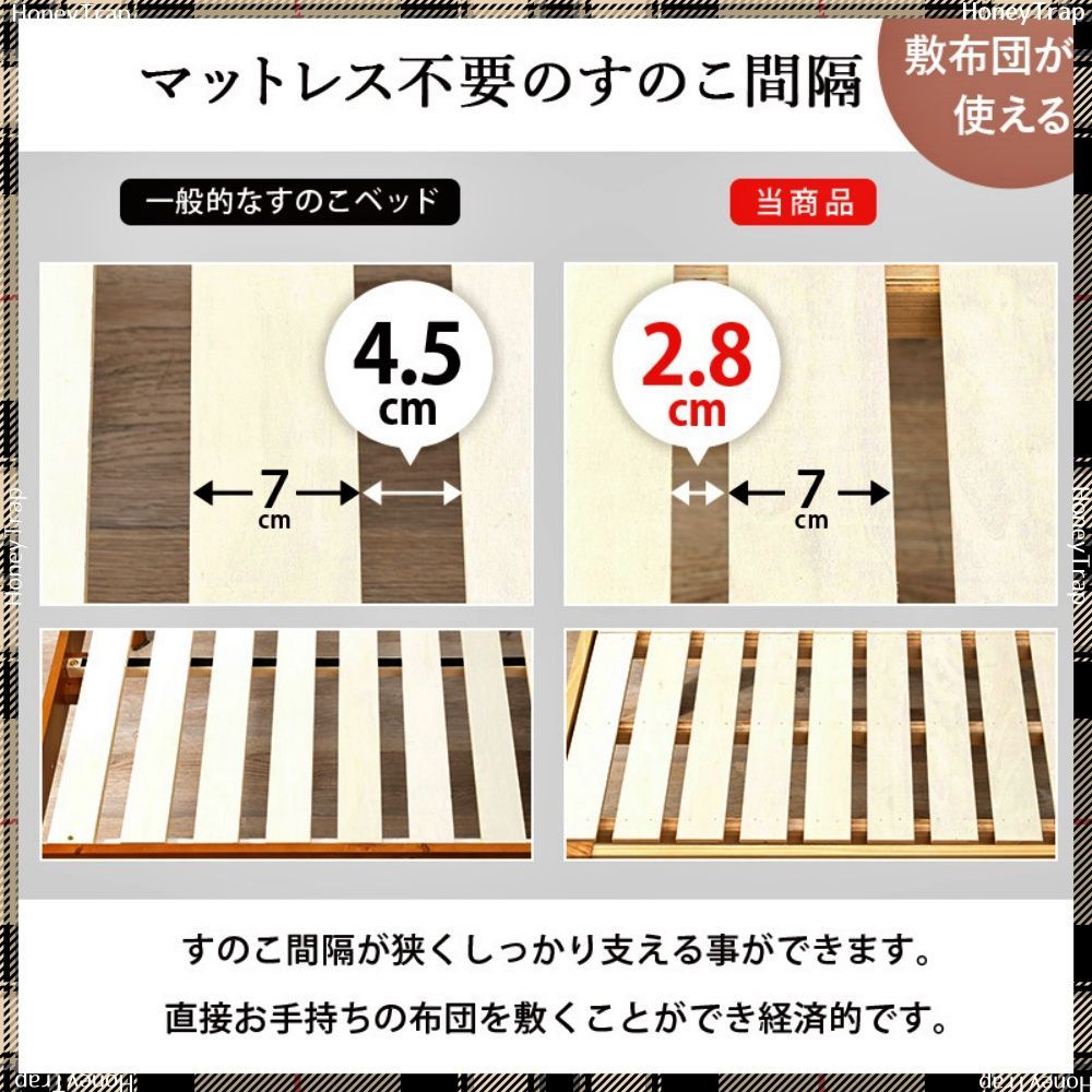 セミダブルベッド