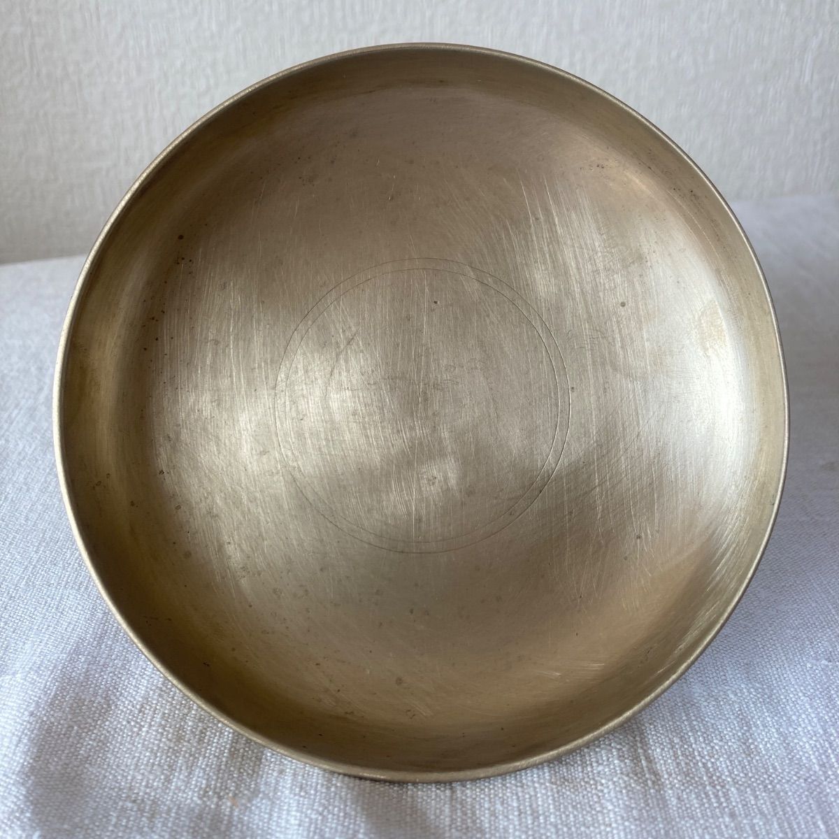 韓国 李朝 真鍮 蓋物 皿 祭器 高杯 脚付盤 朝鮮工芸 骨董 古道具 古物 金属工芸