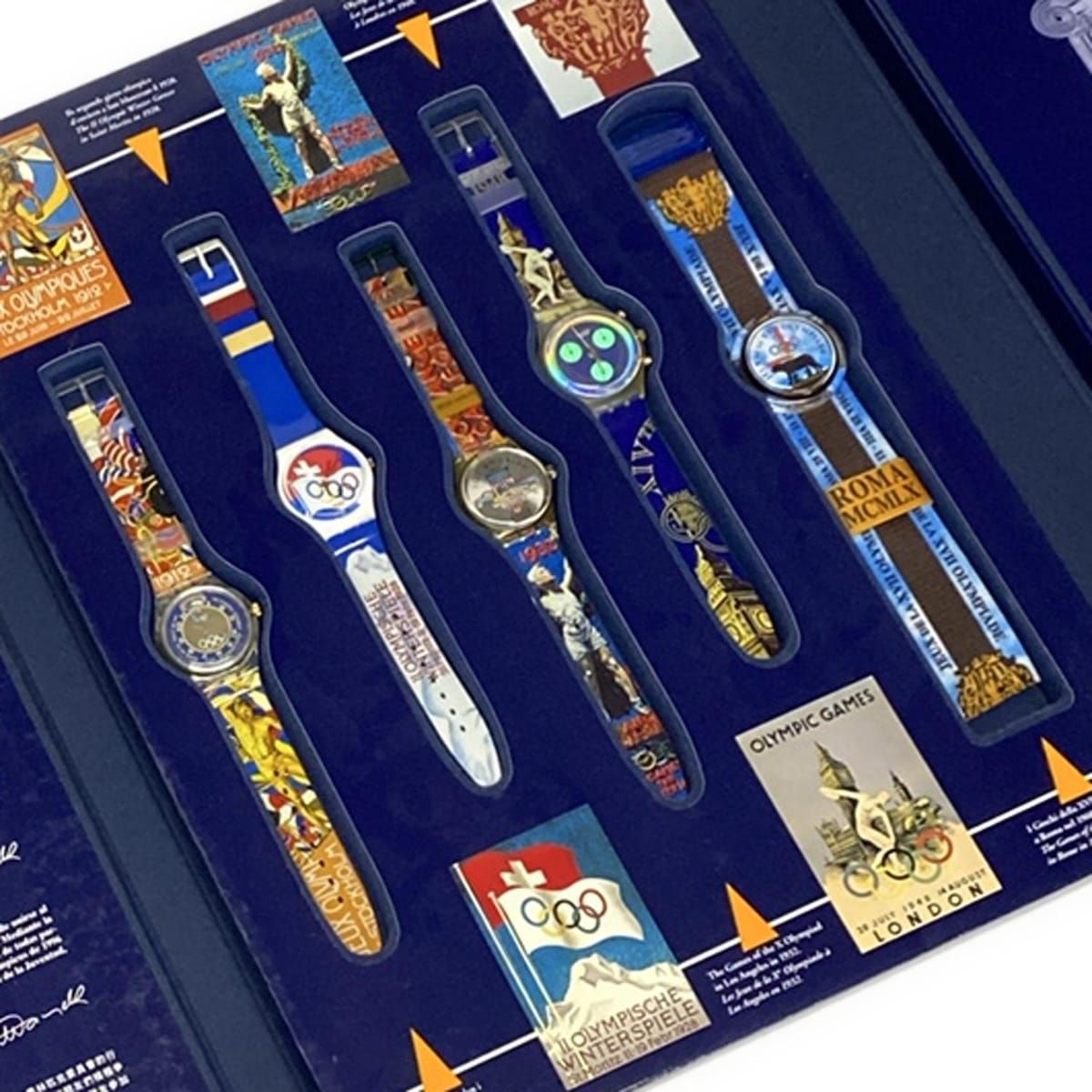 swatch スウォッチ 小物 - ブルー×レッド×マルチ