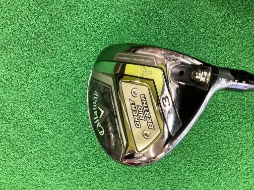 クラブ Great Big Bertha FW 2023/3W/kaili blue グレートビッグバーサ フェアウェイウッド SPEEDER NX 40 BLK