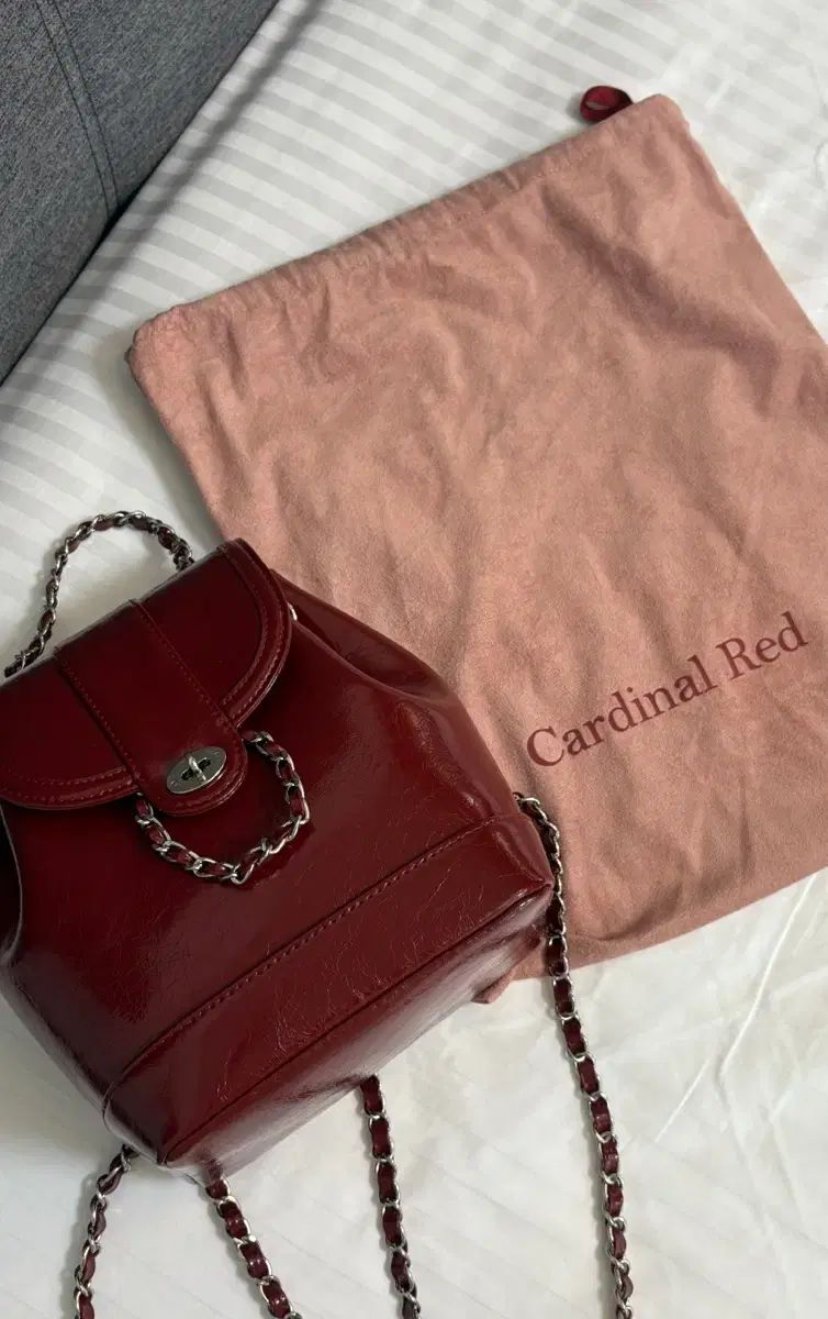 Cardinal Red カーディナルレッド Hawoo-A Bag バーガンディー