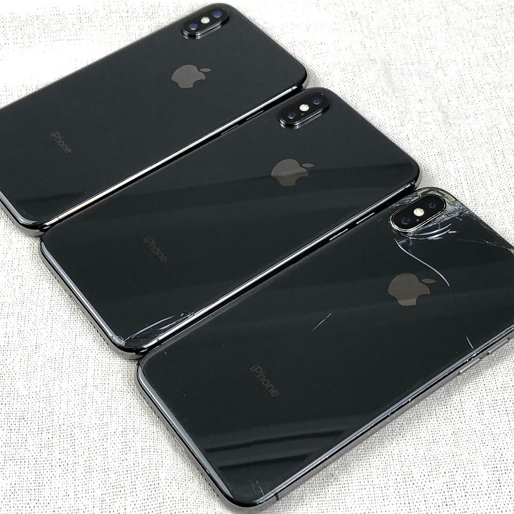 ◇ジャンク品◇【3点セット・SIMロック解除済】Apple iPhone X (A1902