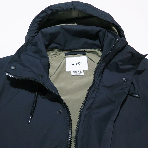 WTAPS ダブルタップス 18AW INCOM/JACKET.NYLON.TUSSAH 182BRDT-JKM01 インカム WTVUA ジャケット  ナイロン タッサー ブラック アウター - メルカリ