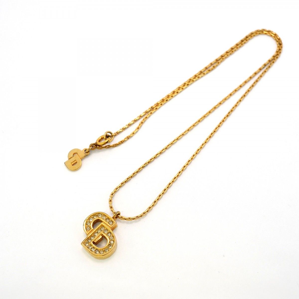 ☆SALEクリスチャンディオール ネックレス GPメッキ フェイクパール