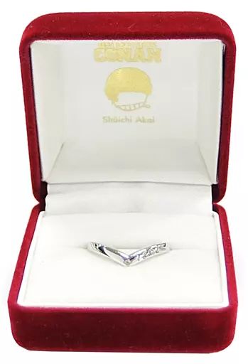 銀製品 指輪 キャラクター 赤井秀一 ダイヤモンドハートリング Sサイズ シルバー 名探偵コナンプラザ