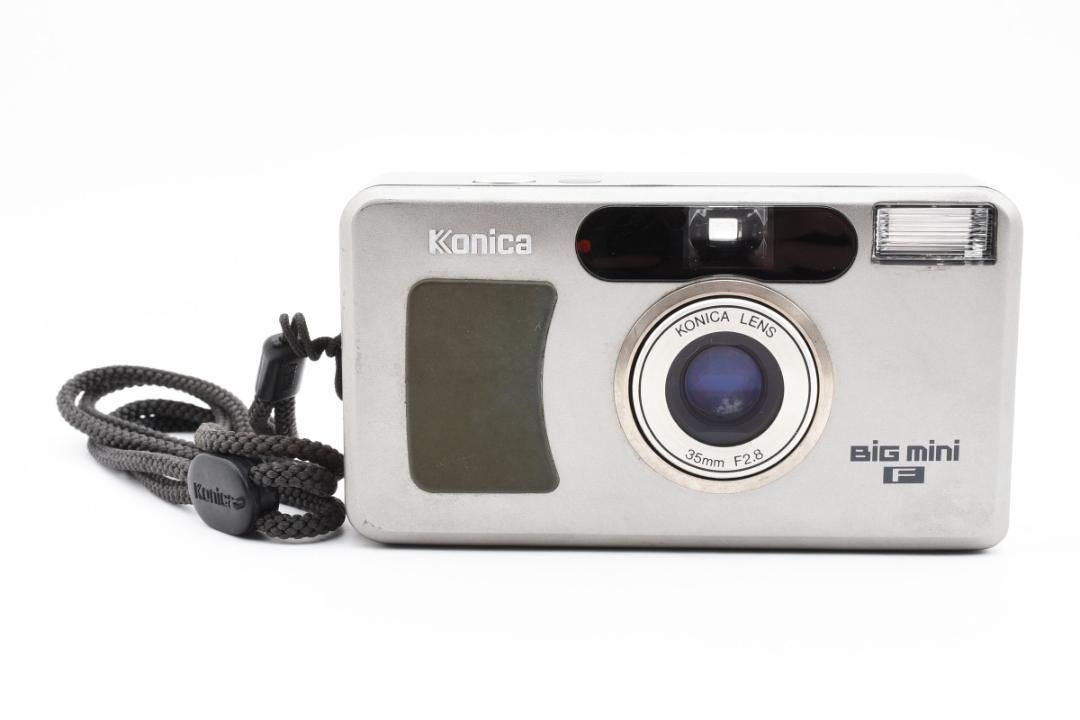 美品 Konica RECORDER ホワイト コンパクトフィルムカメラ