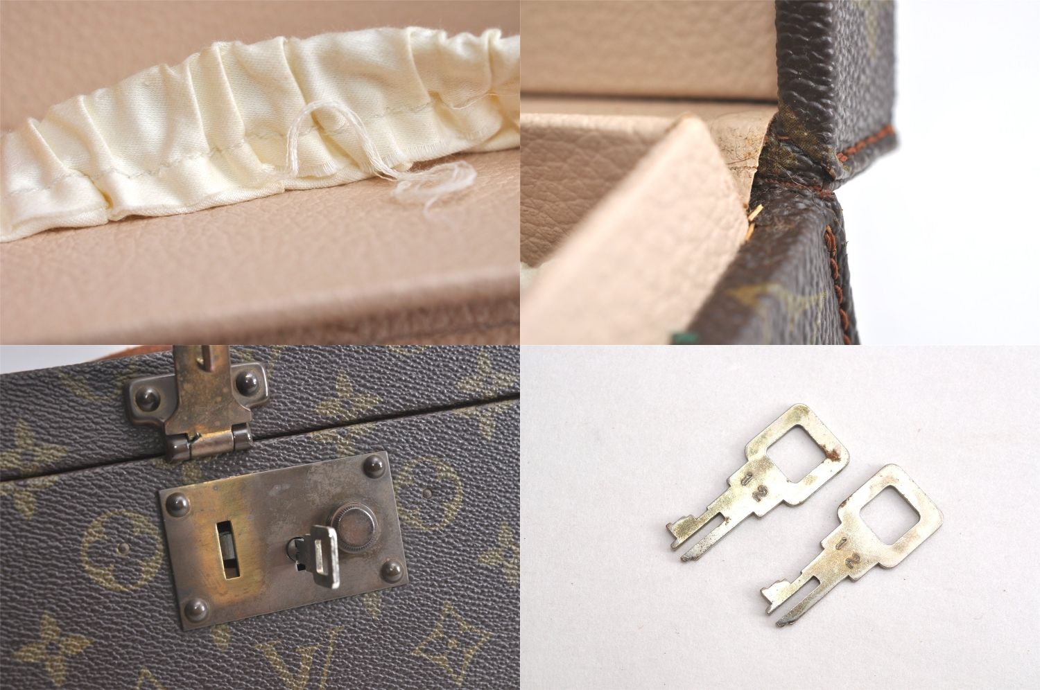 LOUIS VUITTON ルイヴィトン モノグラム ボワットアトゥー ジュエリーケース M47236 LV 2788N DECORATOM_COM_BR