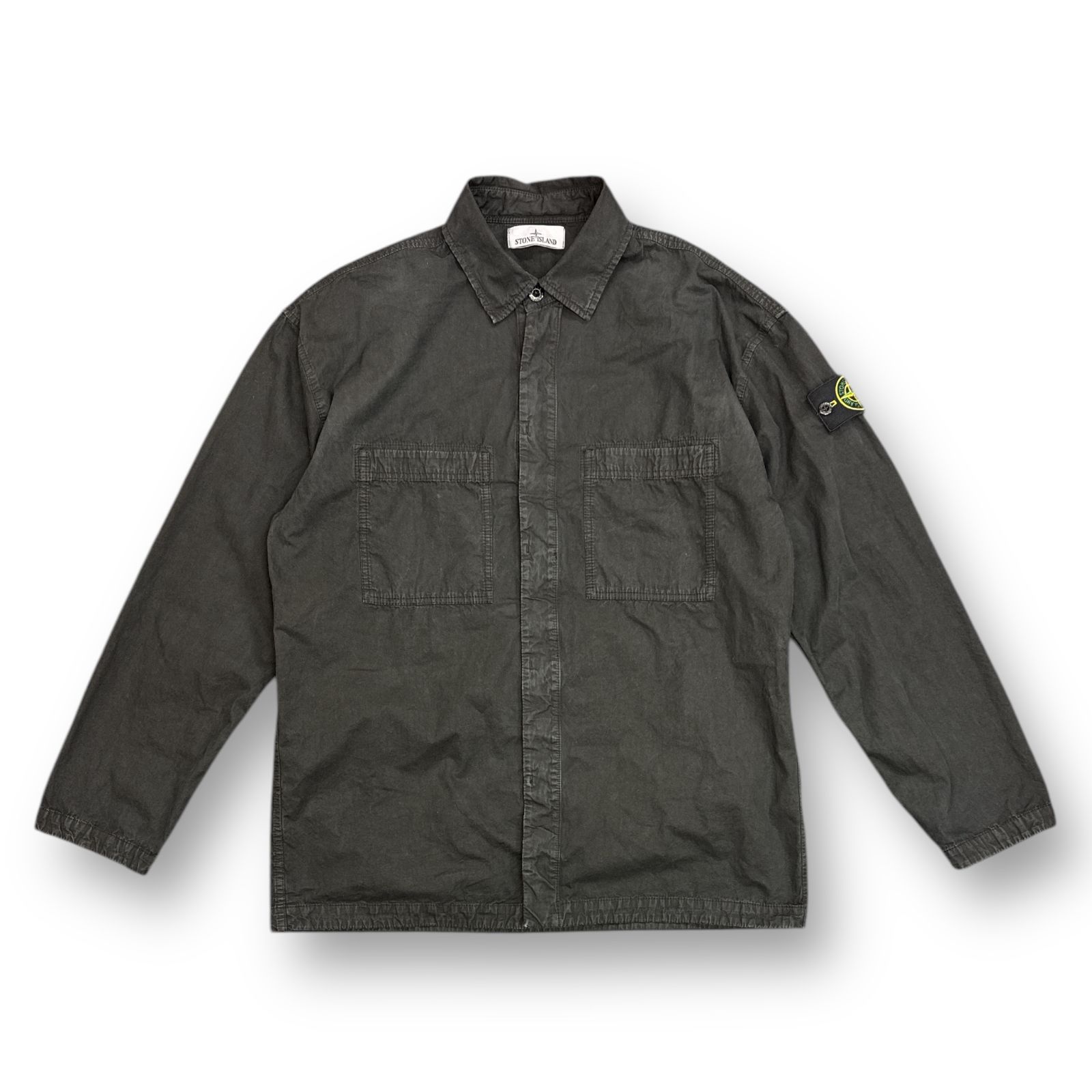 国内正規 STONE ISLAND Overshirt ガーメントダイ オーバーシャツ  