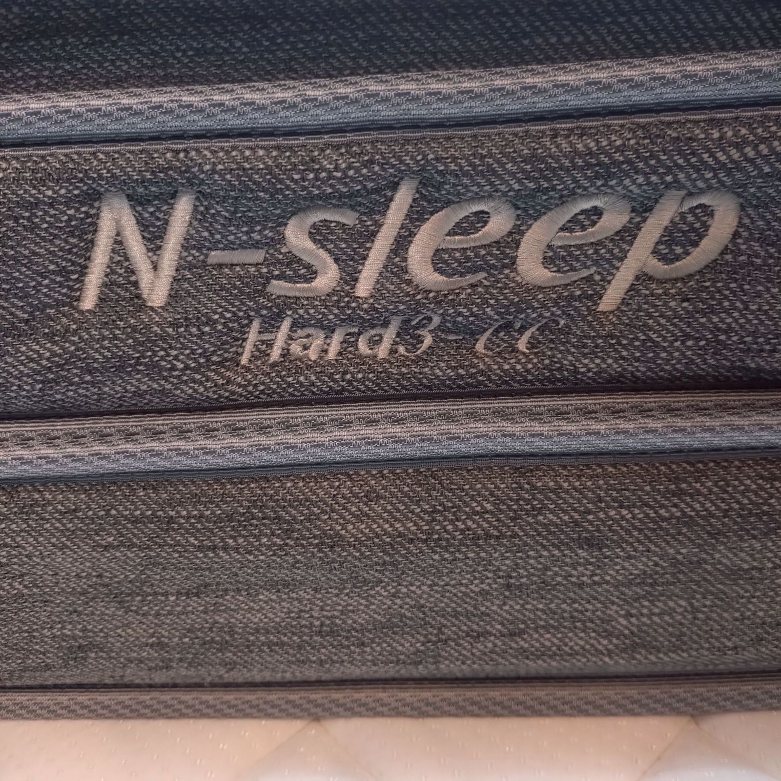 直接引取り 横浜市近郊自社便配送 品 ニトリ セミダブル マットレス N-sleep Nスリープ ハードH3-CC ハード02キョウツウベースVH 2枚1組 ホワイト コイルスプリング 幅1200×長さ1970mm D2127
