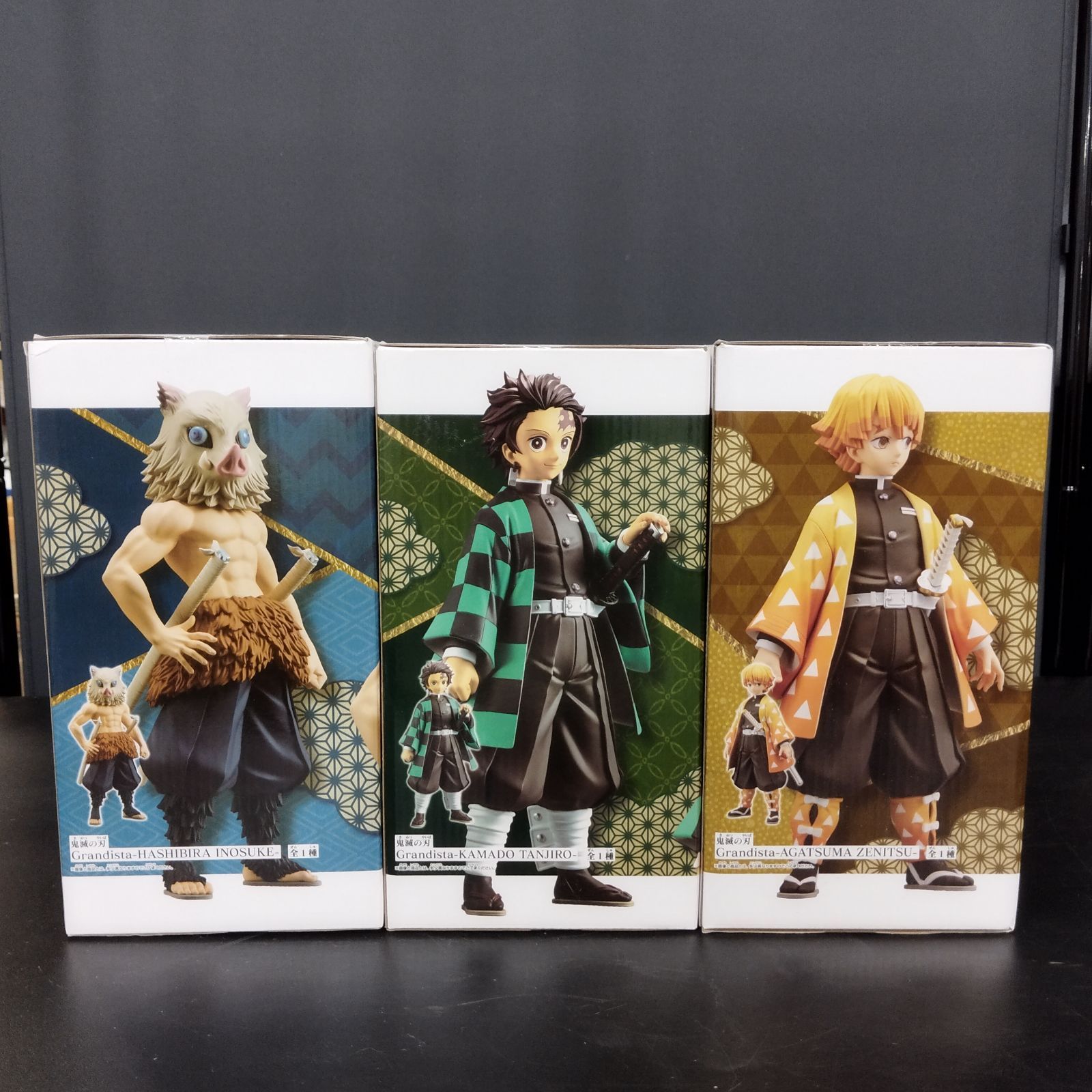 D21499] 鬼滅の刃 Grandista フィギュア 竈門 炭治郎 我妻 善逸