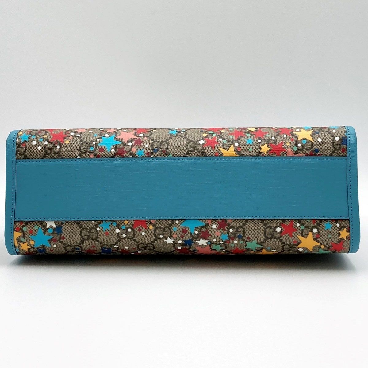 GUCCI マルチカラー 星柄 トートバッグ グッチGGサイケデリック 星柄 黒/マルチカラー ユニセックス PVC