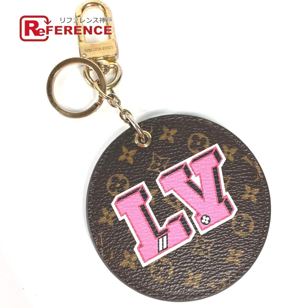 LOUIS VUITTON ルイヴィトン キーホルダー ポルト クレ LVストーリーズ