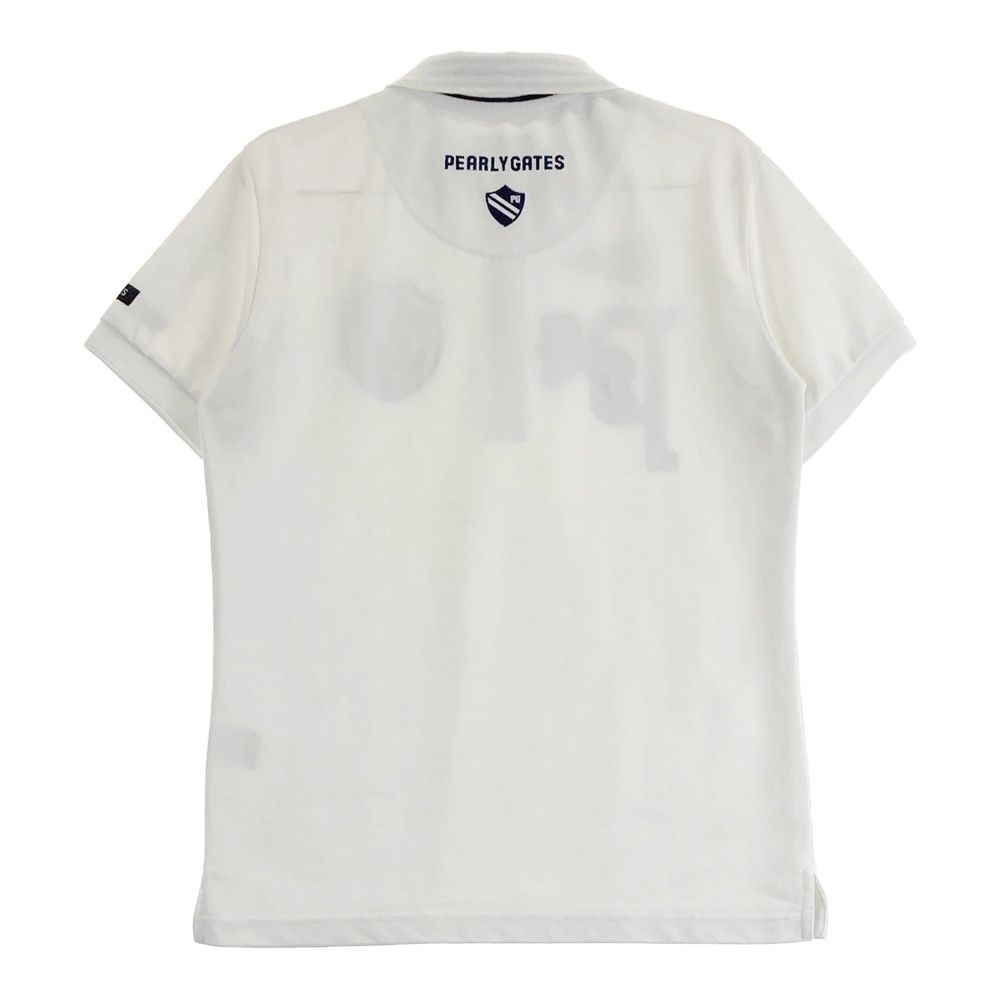 サイズ：4 PEARLY GATES パーリーゲイツ 半袖ポロシャツ ホワイト系