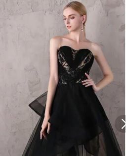 ☆送料無料☆XS～S(5～7号)☆ベアタイプチュールのドレス(OPN1067  