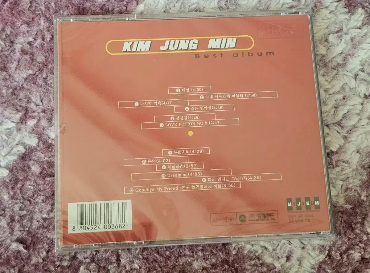 キム・ジョンミン BEST ベスト cd 未開封 - メルカリ CD》キム