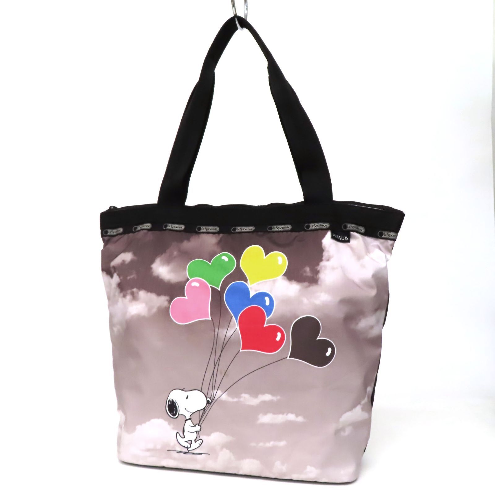 OF25185 美品 LeSportsac レスポートサック スヌーピー トートバッグ 
