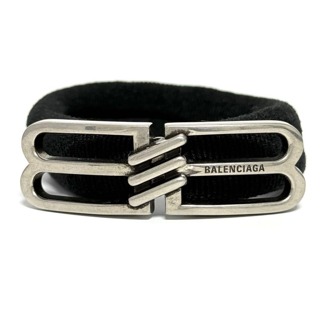 ♥ バレンシアガ レディース BBアイコン ヘアゴム ヘアバンド シュシュ