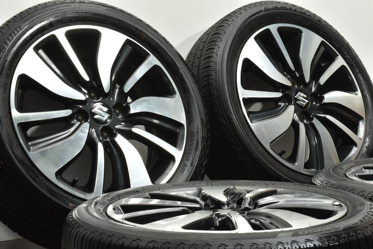 交換用に スズキ スイフト 純正 16in 6J 45 PCD100 ブリヂストン エコピア EP150 185|55R16 バレーノ イグニス クロスビー 可