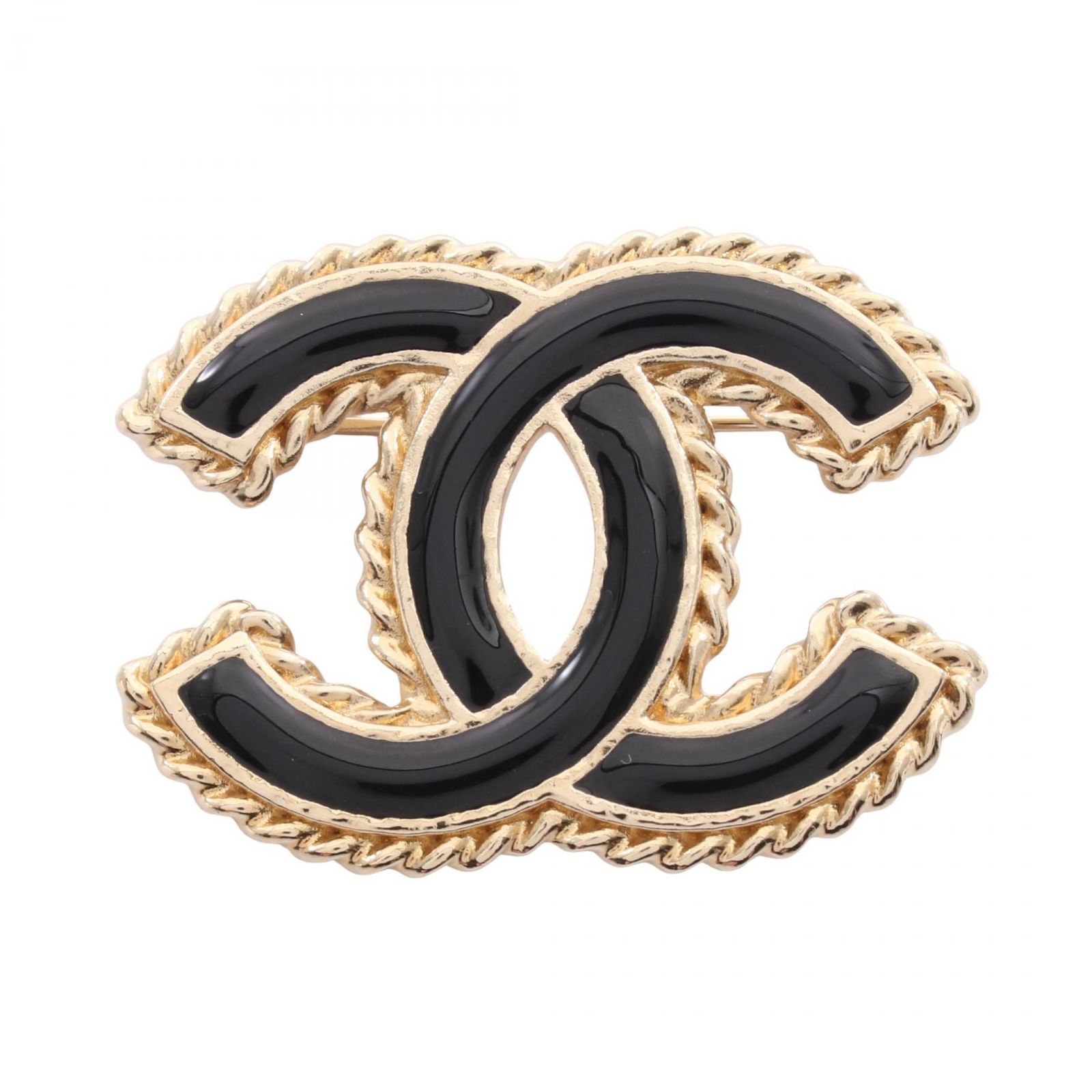 シャネル ゴールドプレート ココマーク ブローチ 98P シャネル CHANEL 5連 ココマーク ブローチ 94P ゴールド メタル