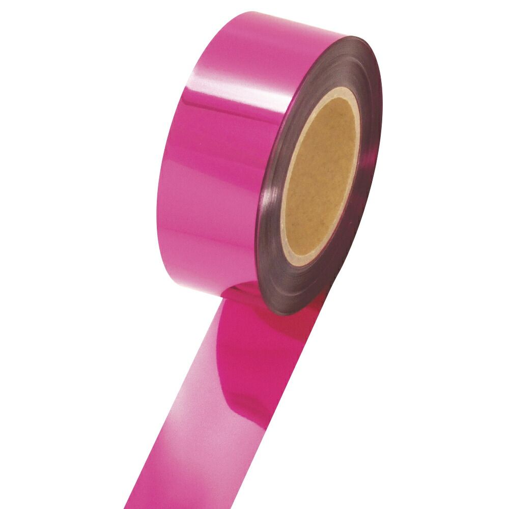 （まとめ買い）ササガワ メッキテープ 桃 50mm×200m 1個入 40-4472 【×3セット】