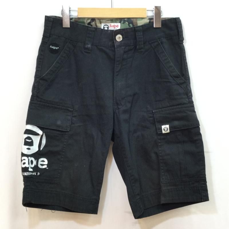 A BATHING APE アベイシングエイプ パンツ ショートパンツ カーゴパンツ ASP1004 コットン