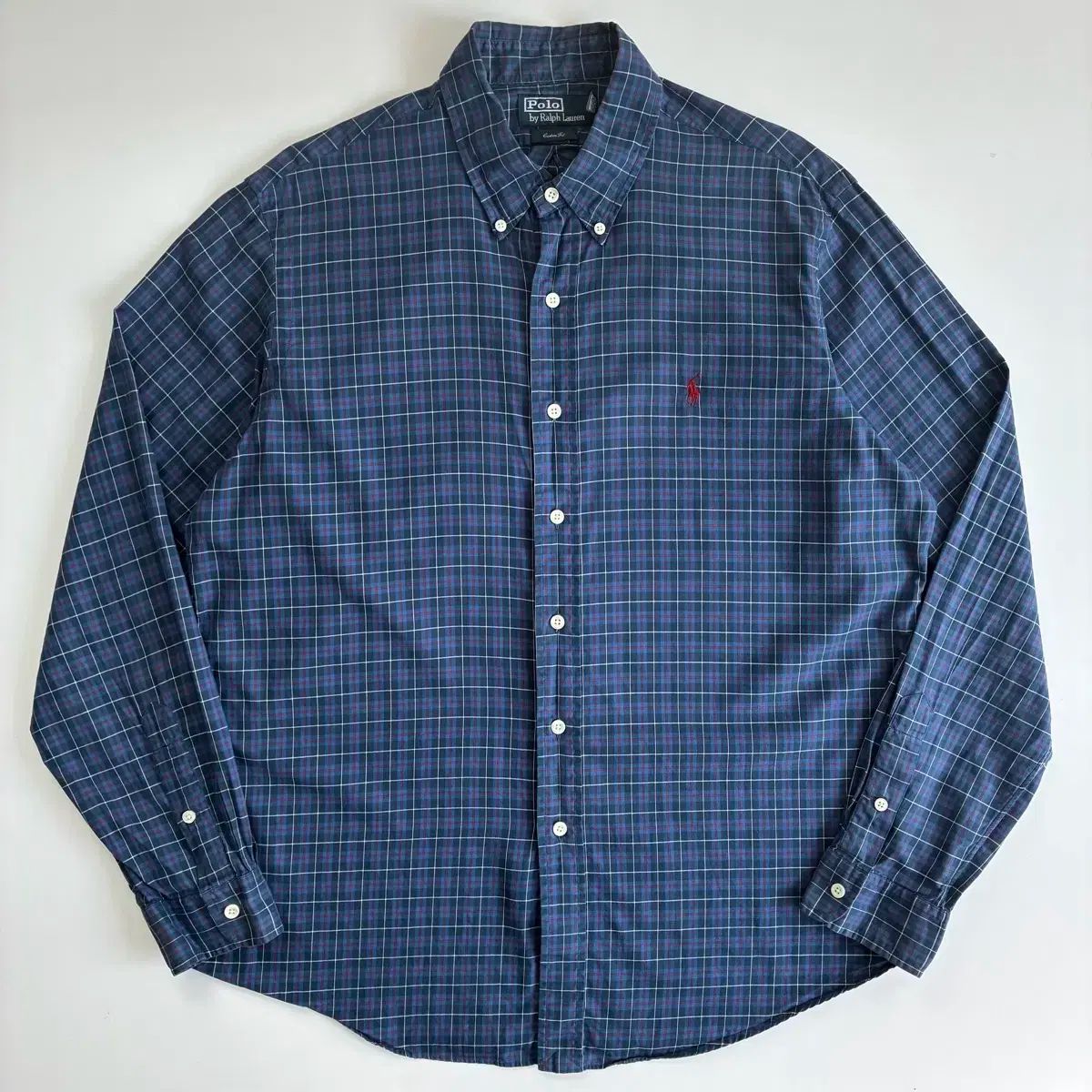 Polo ポロ Ralph Lauren ラルフローレン 刺繡 チェック シャツ