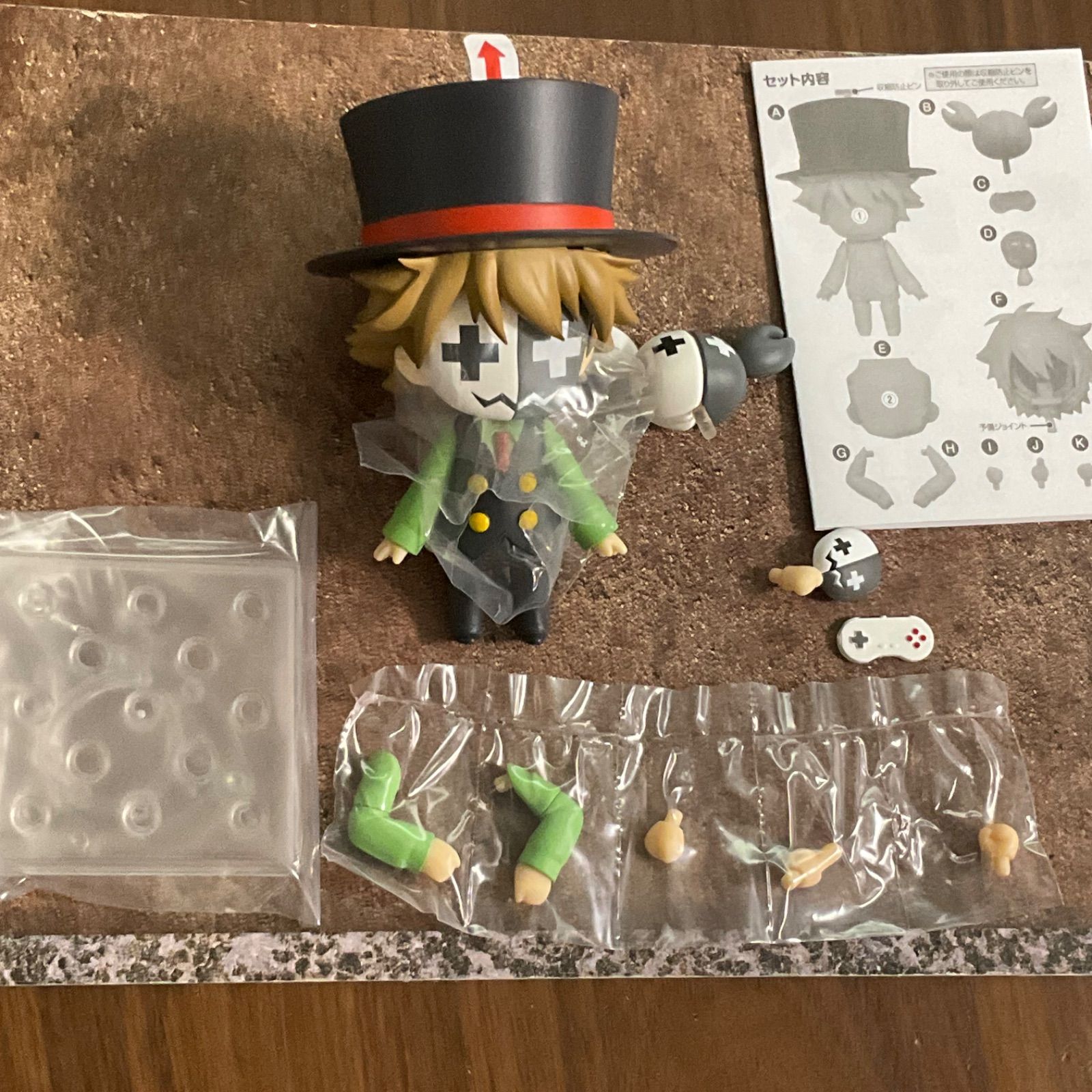 現状未使用品 ねんどろいど レトルト ゲーム実況者 体パーツ