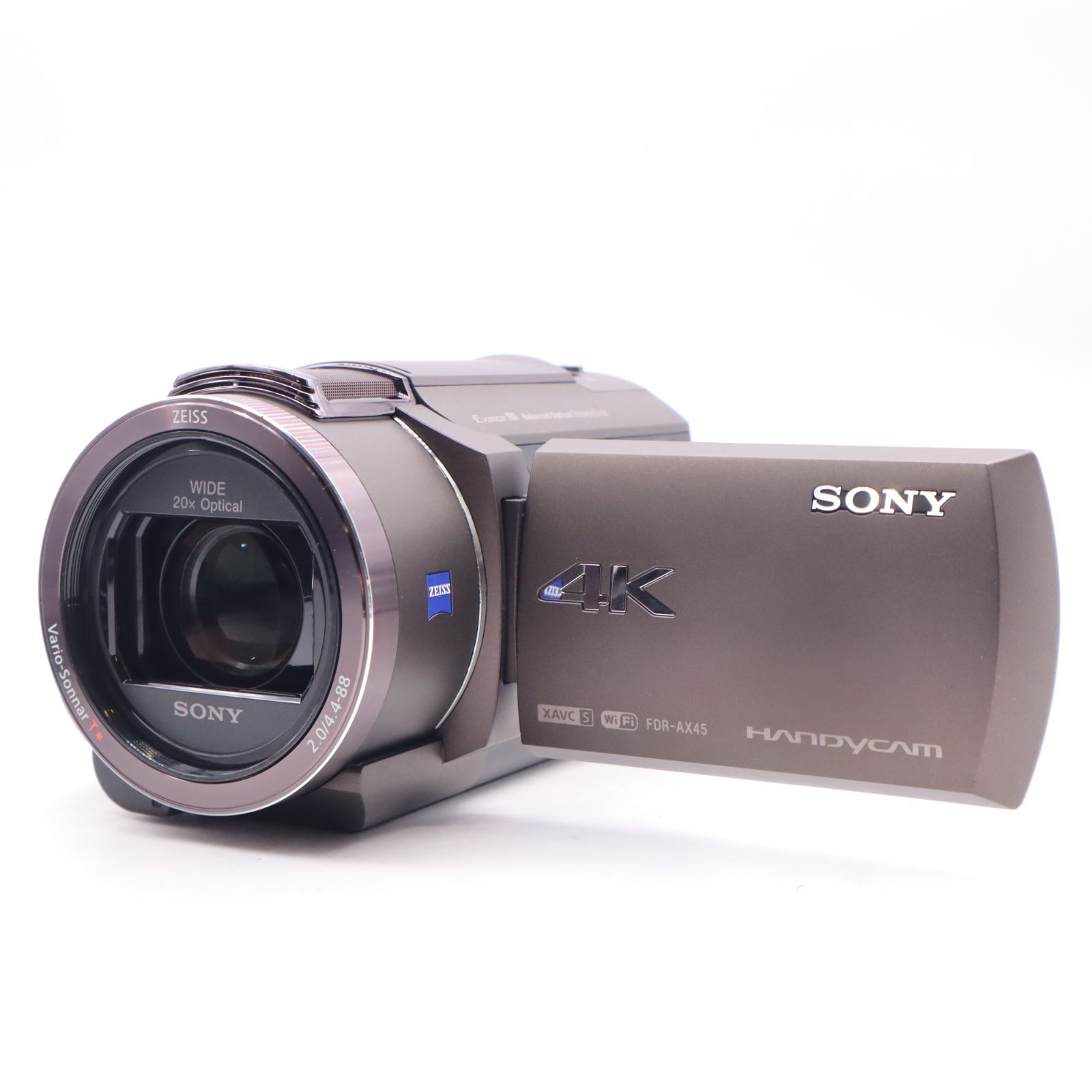 SONY 4K ビデオカメラ FDR-AX45 Amazon | SONY(ソニー) 4K ビデオカメラ Handycam FDR-AX45(2018