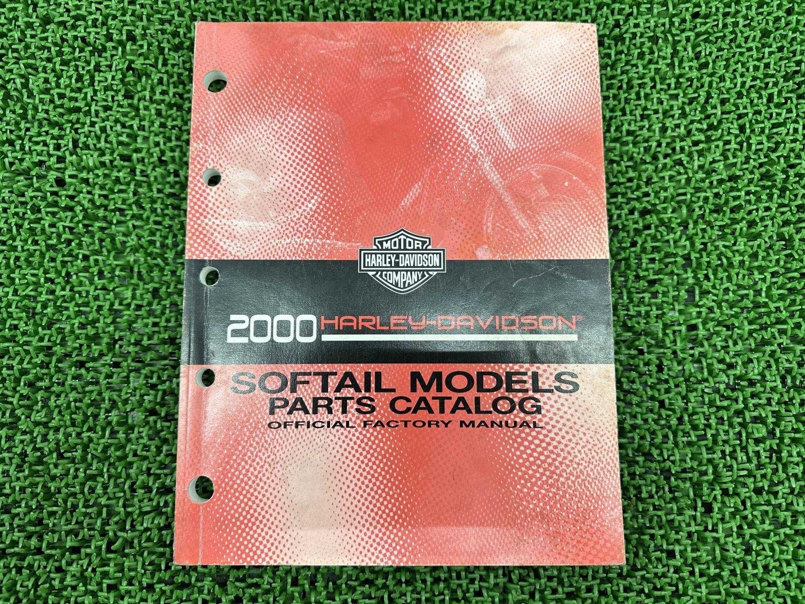 ソフテイル パーツリスト 英語版 ハーレー 正規 バイク 整備書 2000年ソフテイルモデル パーツカタログ FXST pB