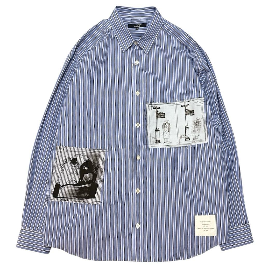 COMMEdes GARCONS HOMME x Ralph Stedman Stripe Shirts