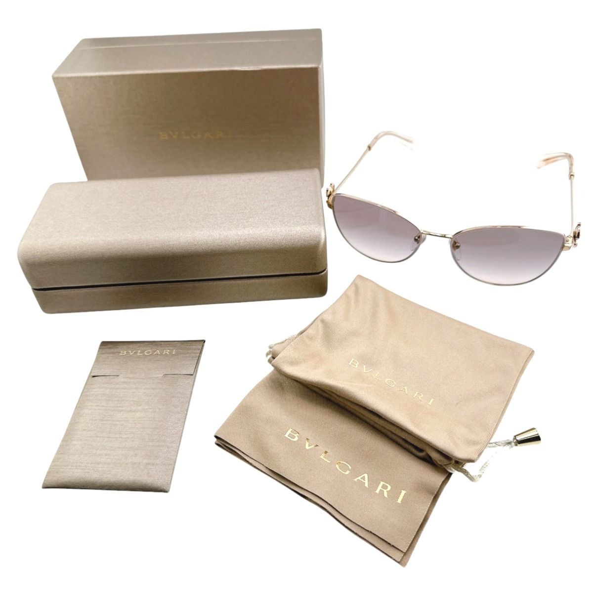 ブルガリ 0BV6185B サングラス ゴールド  BVLGARI 2014/3B 57口17 140 2N ブルガリ 6185-B 57口17 140 2N サングラス 2014/3B サングラス
