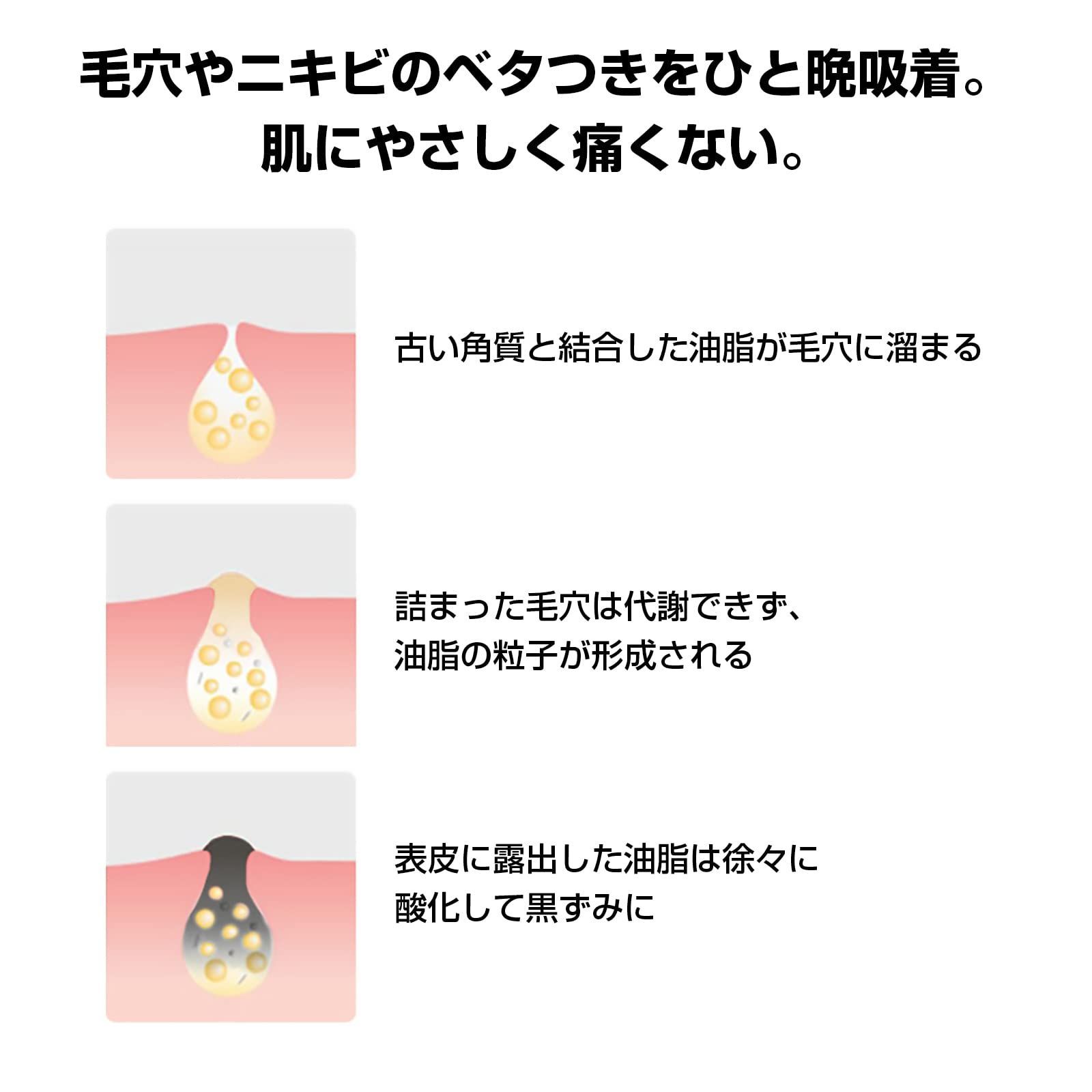 在庫処分】10個のハイドロコロイドパッチ、ノーズハイドロコロイドパッチ、フェイスノーズとポア用のディープクレンジングノーズポアストリップス (W)  KFショップ メルカリ