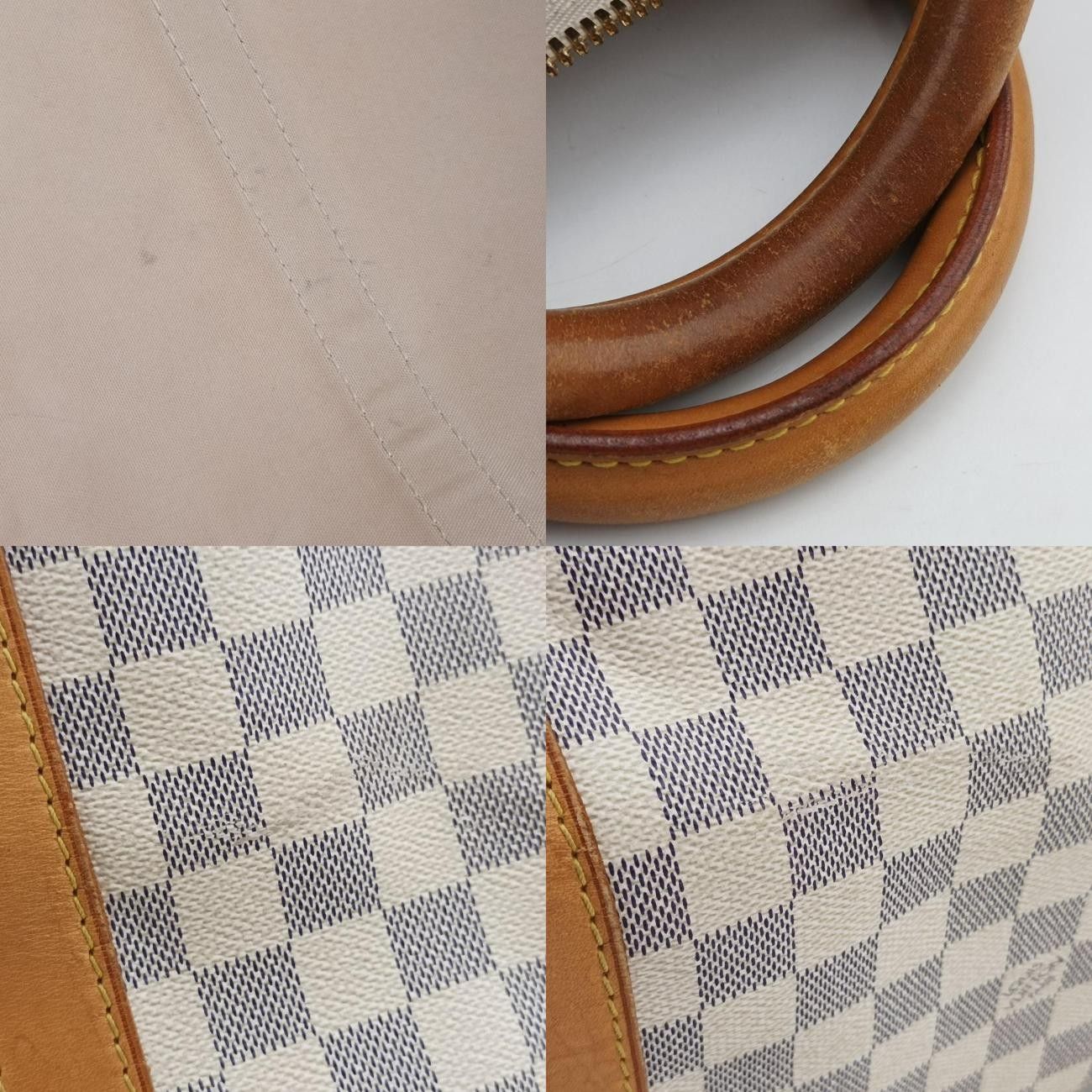 Vuittonキーポルバンドリエール55アズールダミエキャンバスN41429MB2007