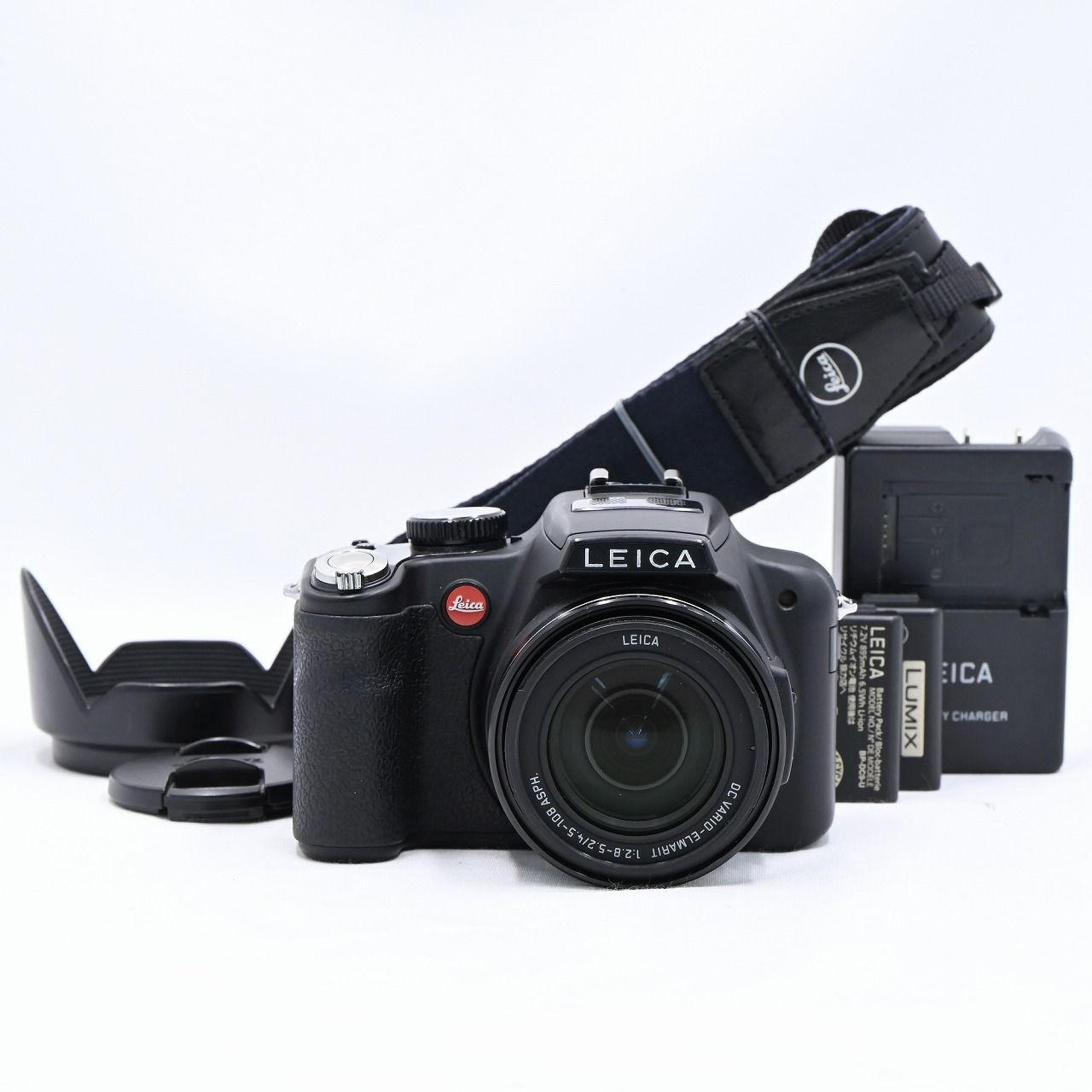 ライカ　Leica V-LUX2 デジタルカメラ　フード付き　動作品 ライカLeica V-LUX2 デジタルカメラフード付き動作品