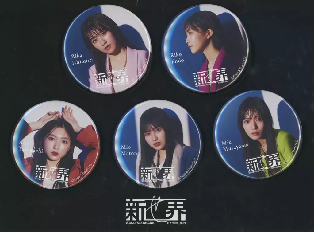 中古】バッジ・ピンズ 櫻坂46 ランダム缶バッジコンプリート