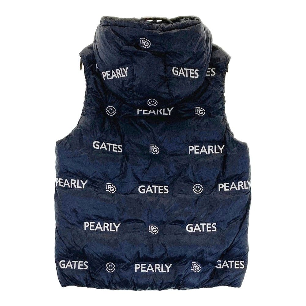 サイズ：5 PEARLY GATES パーリーゲイツ 2WAY ダウンベスト 総柄