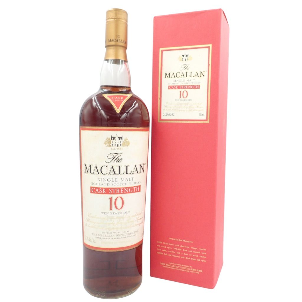 ザ マッカラン 10年 カスクストレングス 1000ml【同梱不可】【F2】 ザ マッカラン 10年 カスクストレングス 1000ml【同梱不可】【F2