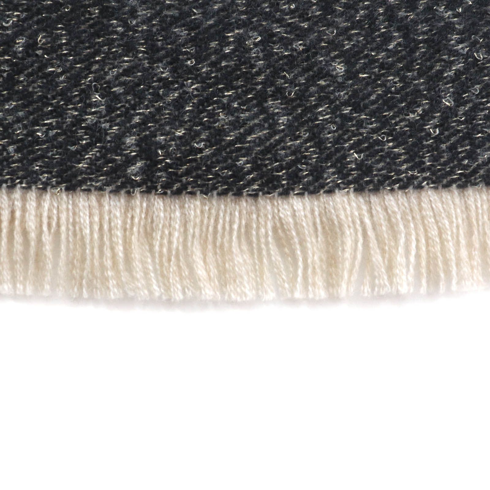 極美品☆CHANEL シャネル AA9412 カシミヤ シルク混 デカココマーク