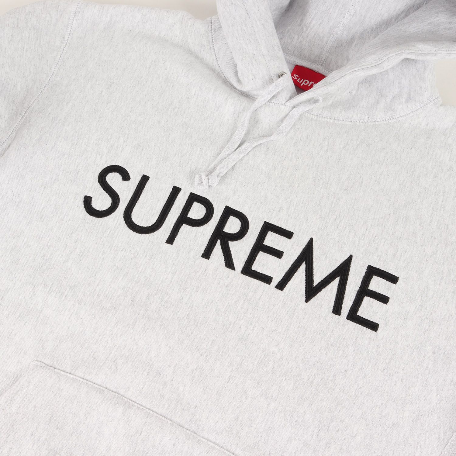 Supreme グレー パーカー サイズ S Supreme S-logo 
