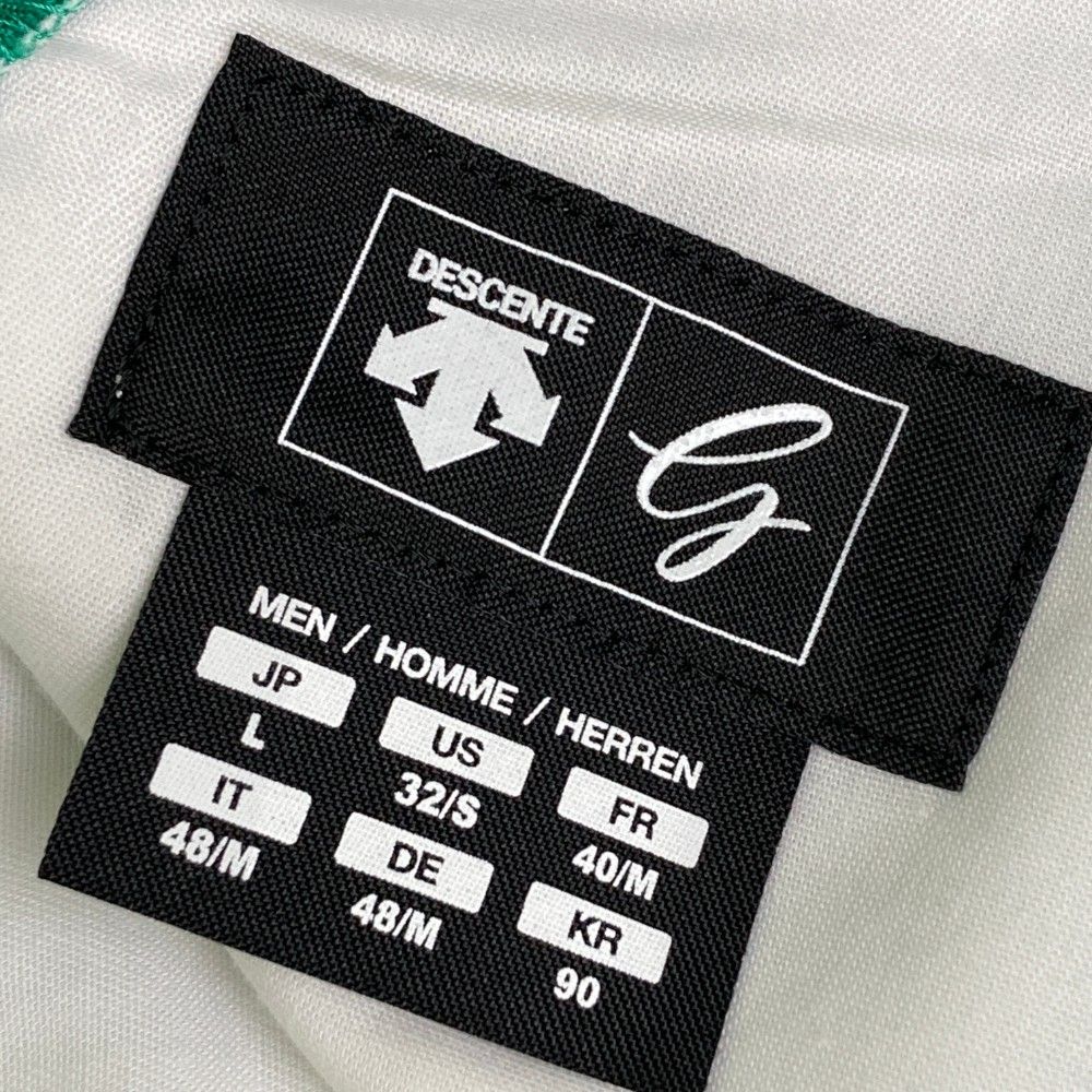 サイズ：L DESCENTE GOLF デサントゴルフ  ストレッチパンツ  グリーン系 [240101445313] ゴルフウェア メンズ ストスト デサントゴルフ（DESCENTEGOLF）（メンズ）ゴルフウェア 撥水